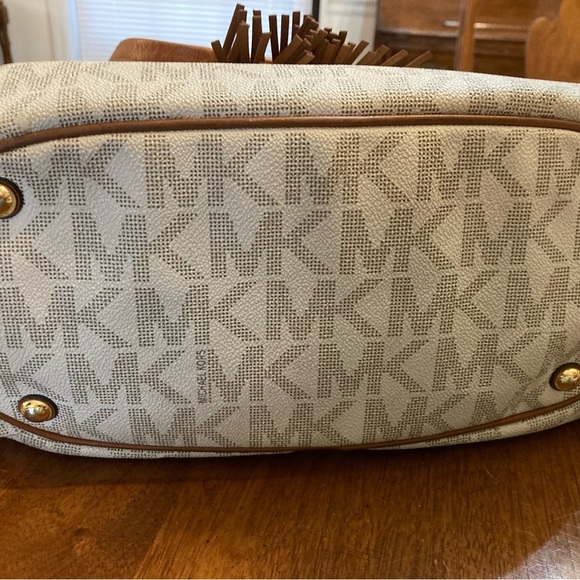 Michael Kors, MK signature drawstring BUCKET BAG SATCHEL TOTE SHOULDERBAG - Picture 7 of 16